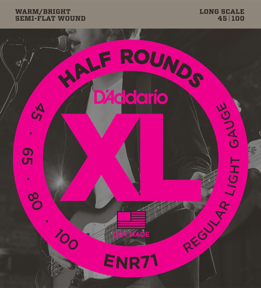 D'Addario ENR71 Long 045-100 ベース弦