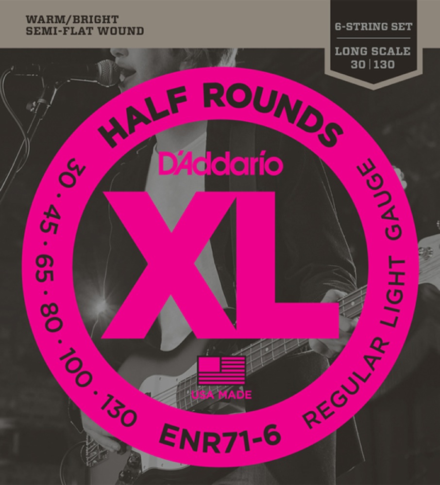 D'Addario ENR71-6 6st/Long 030-130 ベース弦