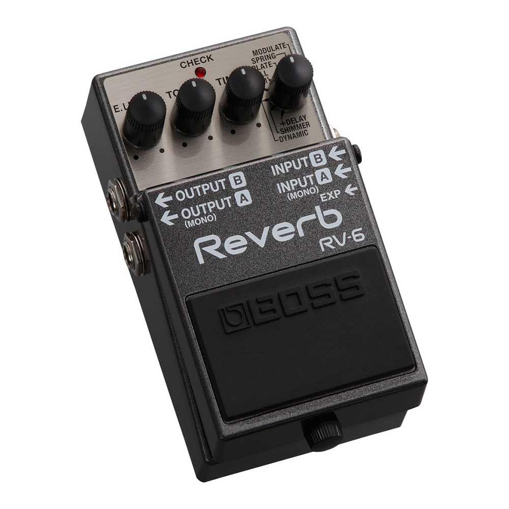 BOSS ボス RV-6 Reverb リバーブ エフェクター 全体像