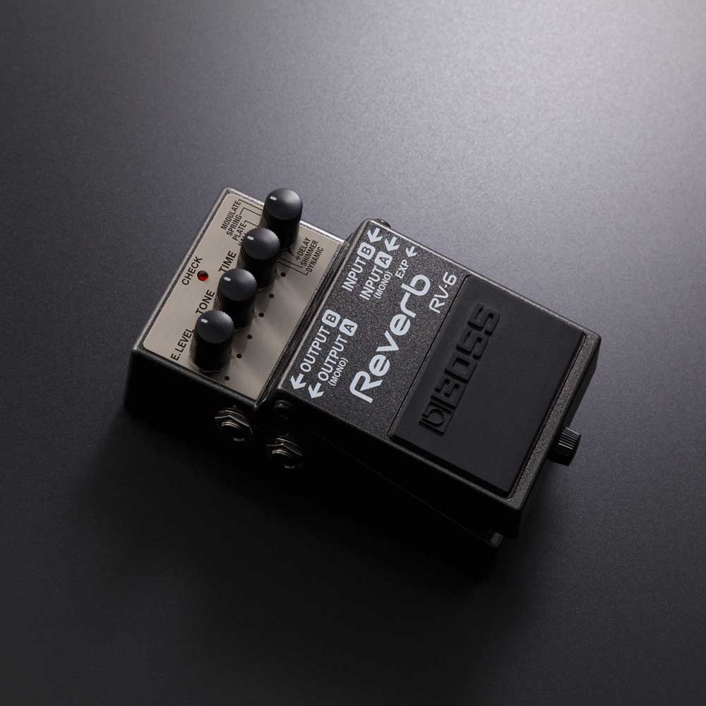 BOSS ボス RV-6 Reverb リバーブ エフェクター クラスの基準を大きく越える高音質リバーブ