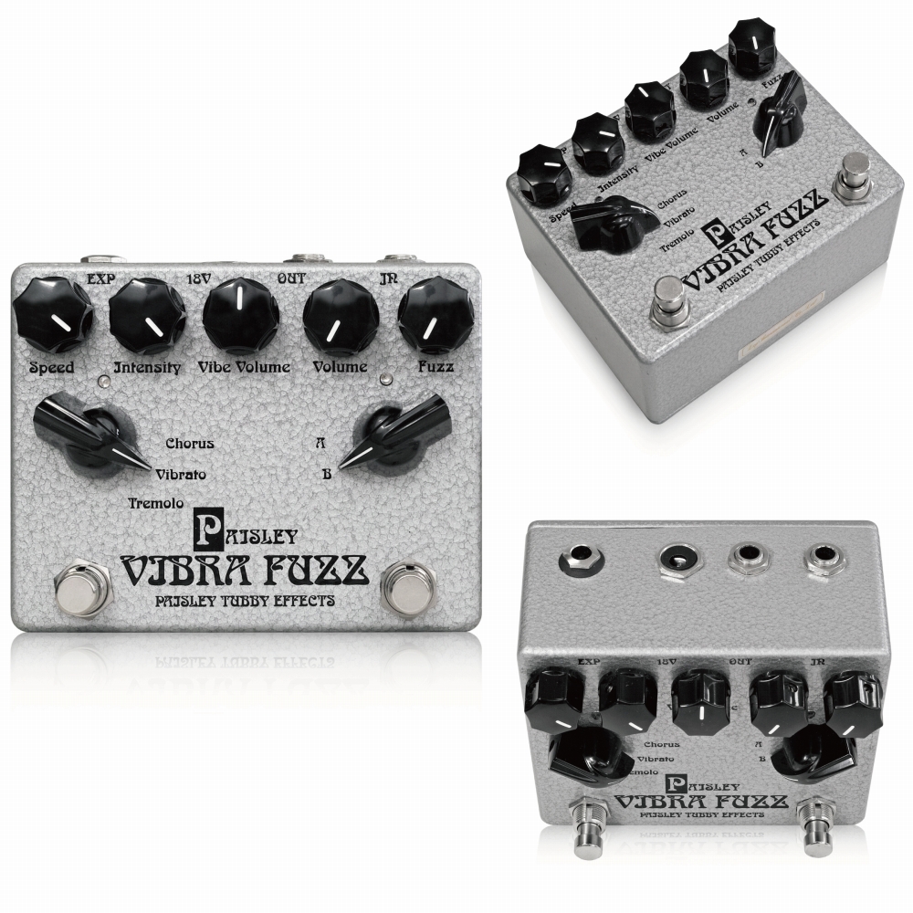 Paisley Tubby Effects Paisley Vibra Fuzz ギターエフェクター