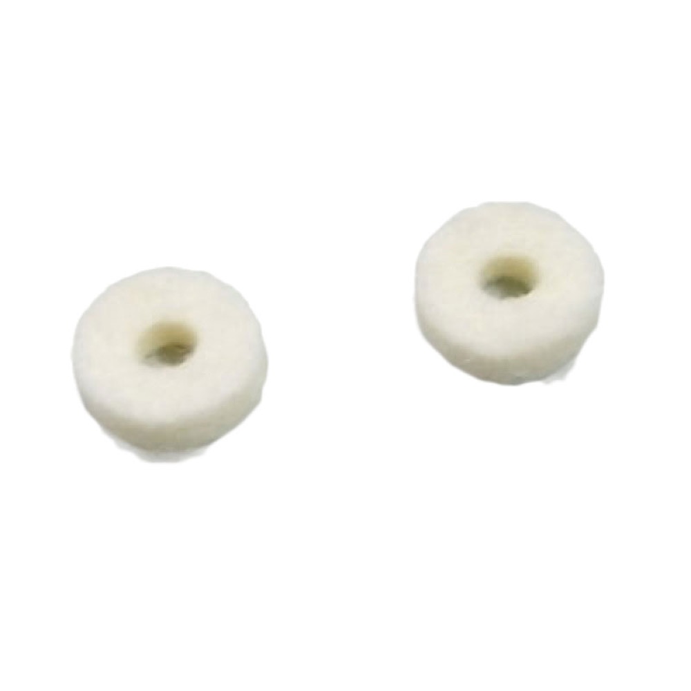Montreux Felt Strap pin cushions White (2) No.8080 エンドピンクッション