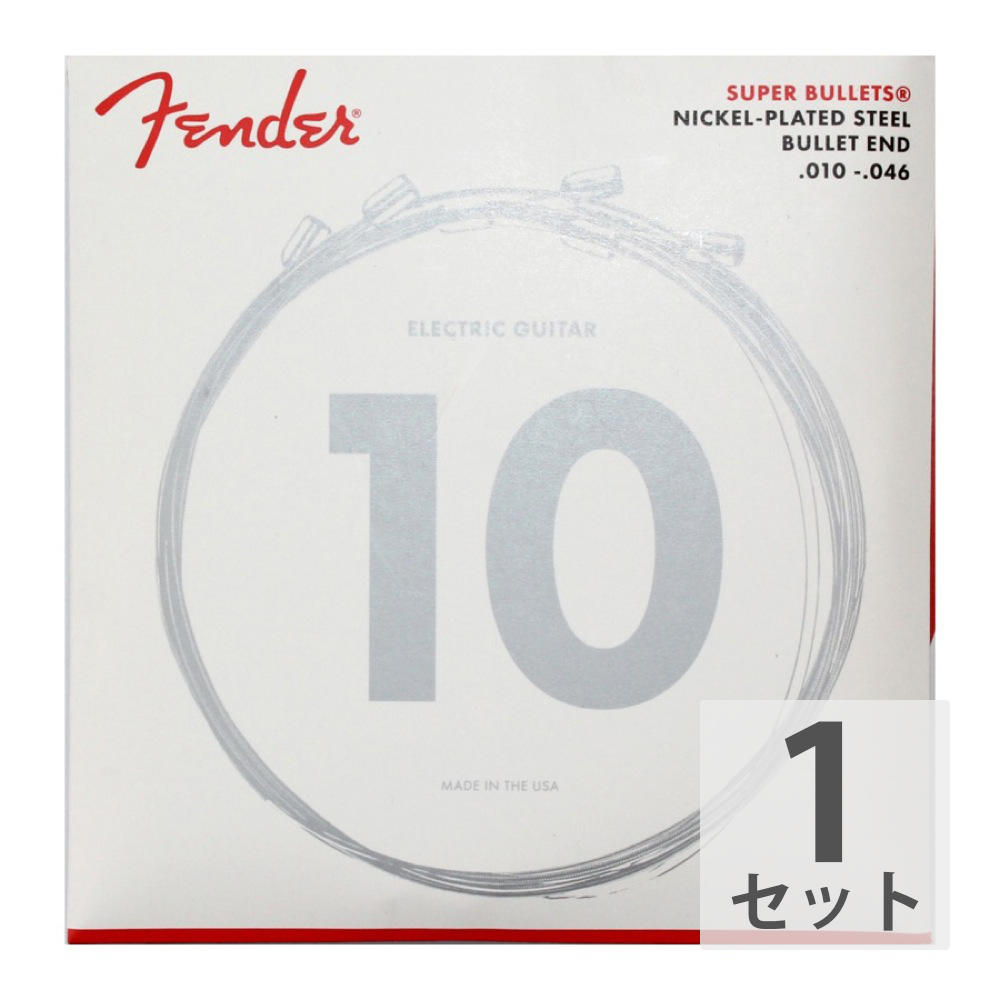 Fender Super Bullets Nickel-Plated Steel 3250R 10-46 エレキギター弦