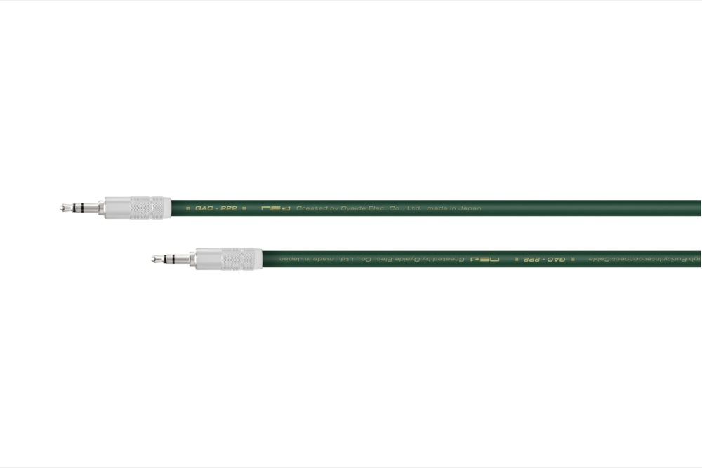 NEO by OYAIDE Elec QAC-222 35-35TRS 1.0m 3.5mini TRS-3.5mini TRS ステレオタイプケーブル