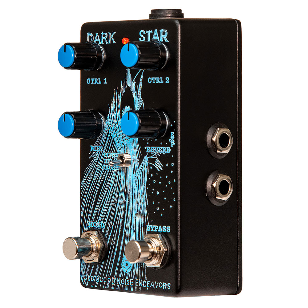 Old Blood Noise Endeavors Dark Star リバーブ ギターエフェクター 側面