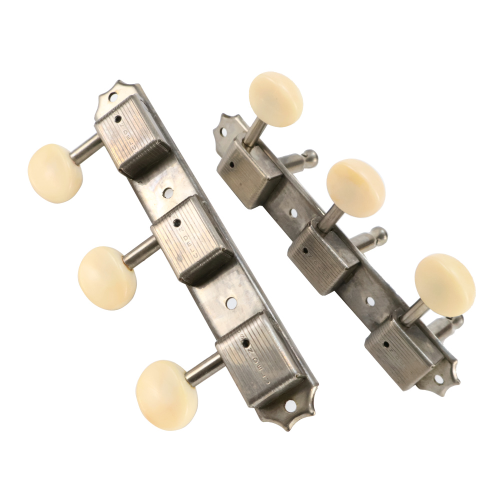 KLUSON 3 per plate/PB/Nickel/Aged Classic ギターペグ