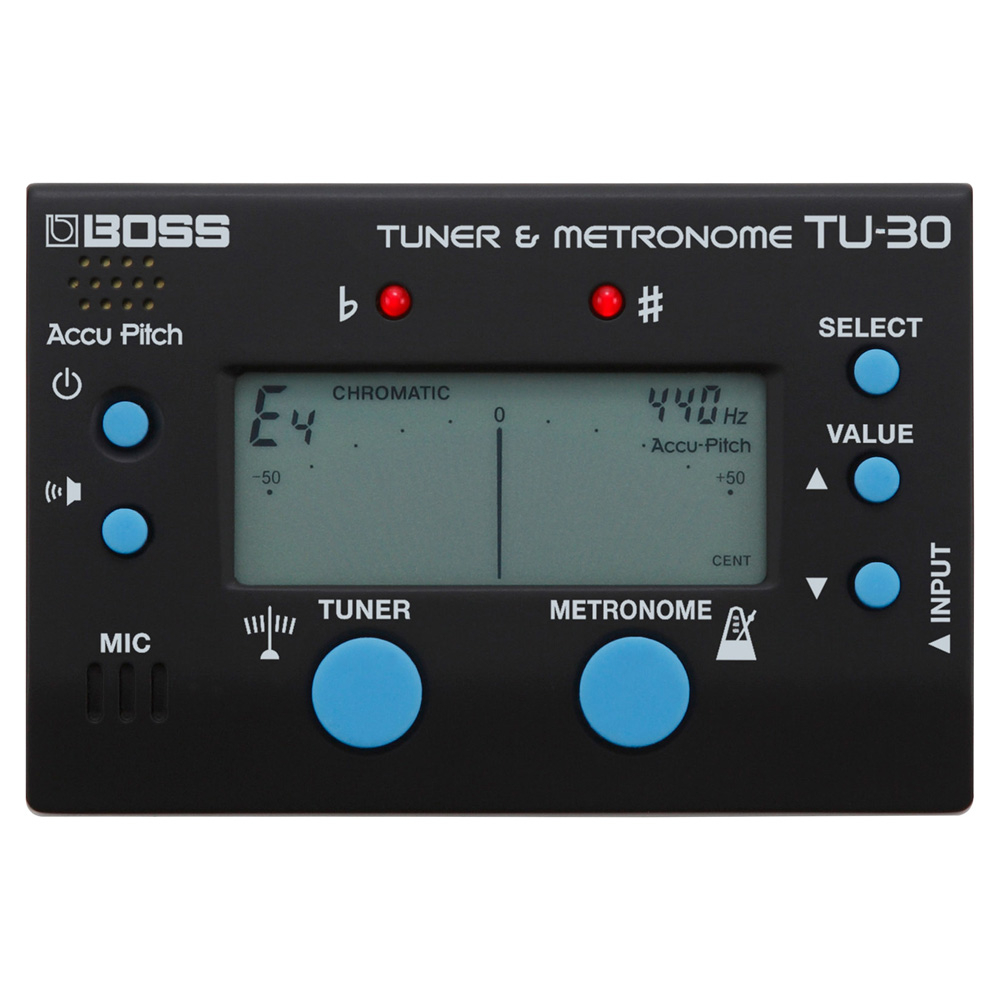 BOSS TU-30 クロマチックチューナー＆メトロノーム チューナーモード
