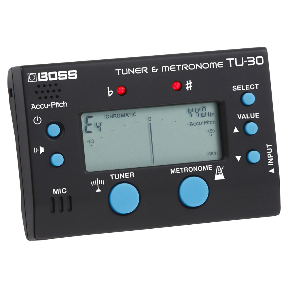 BOSS TU-30 クロマチックチューナー＆メトロノーム 全体