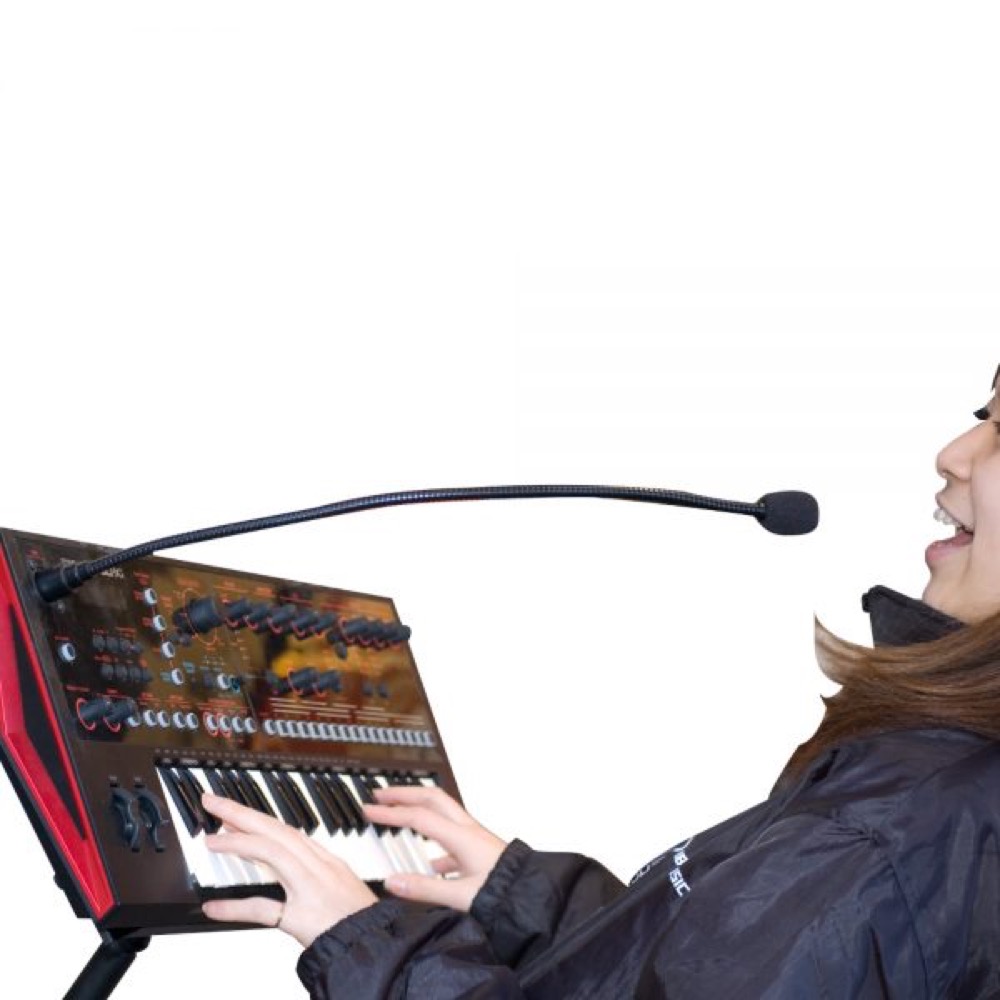 KIKUTANI KS-203 ミニキーボード用 スタンド ボコーダー画像