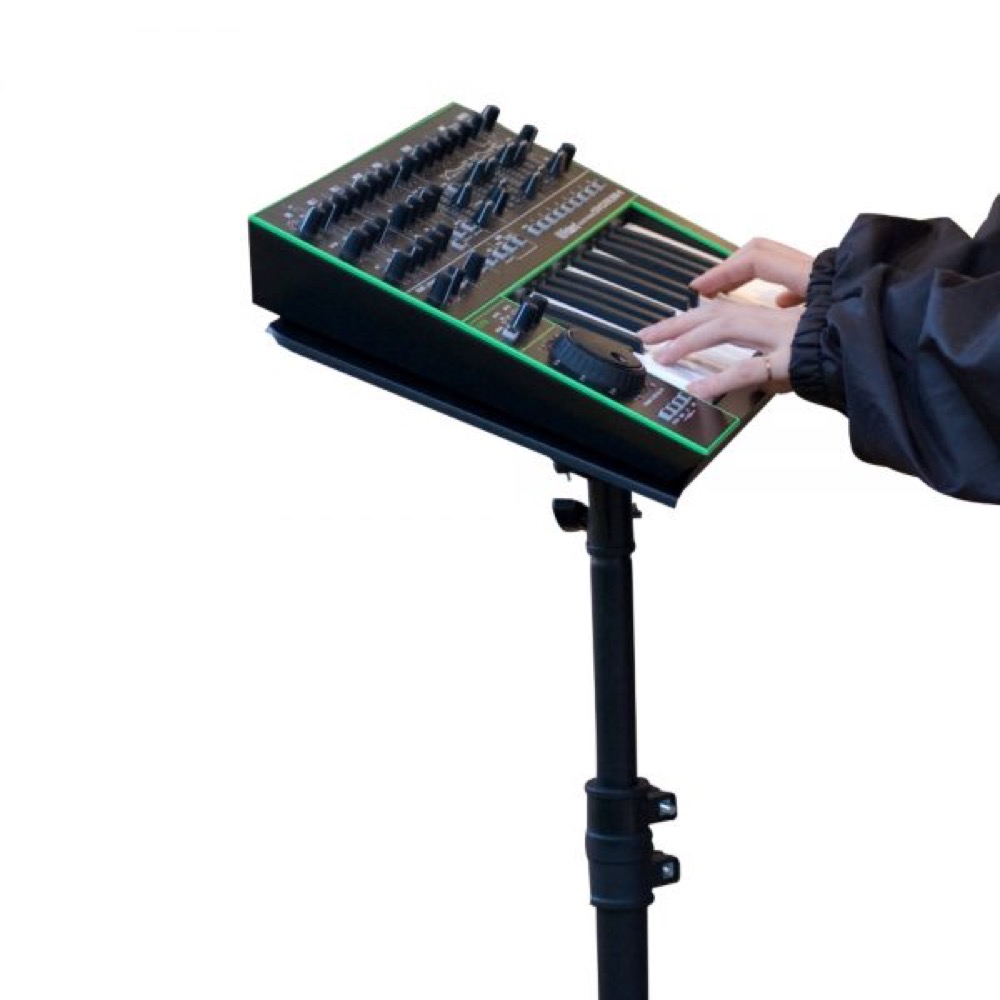 KIKUTANI KS-203 ミニキーボード用 スタンド Roland SYSTEM-1 使用例画像