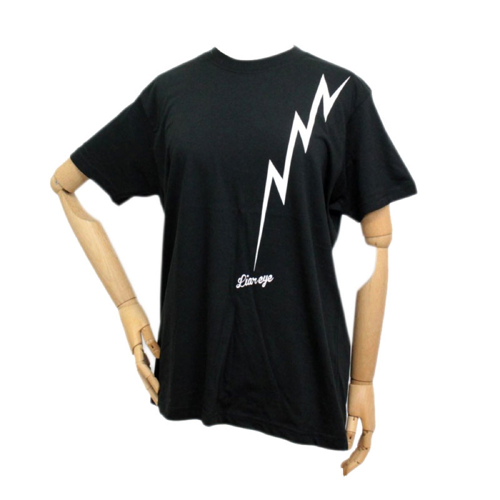 Liar Eye LIGHTING T-shirt BLK L Tシャツ