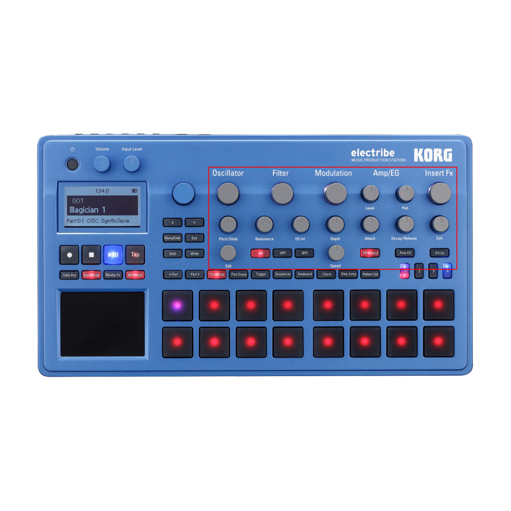 KORG ELECTRIBE2-BL MUSIC PRODUCTION STATION エレクトライブ