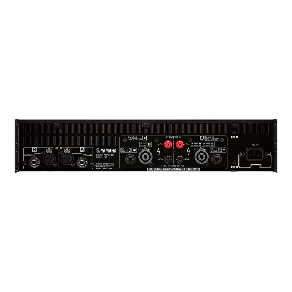 ヤマハ YAMAHA PX3 パワーアンプ 背面