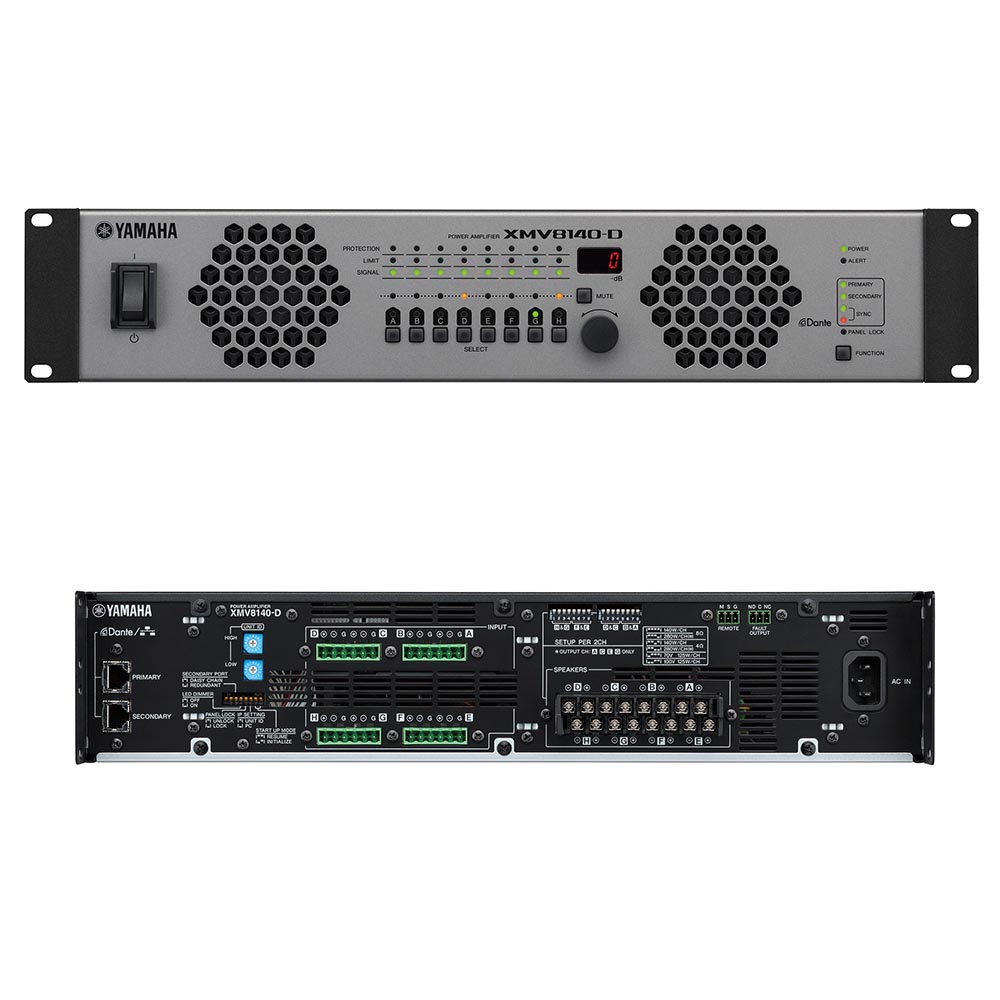 YAMAHA XMV8140-D パワーアンプ