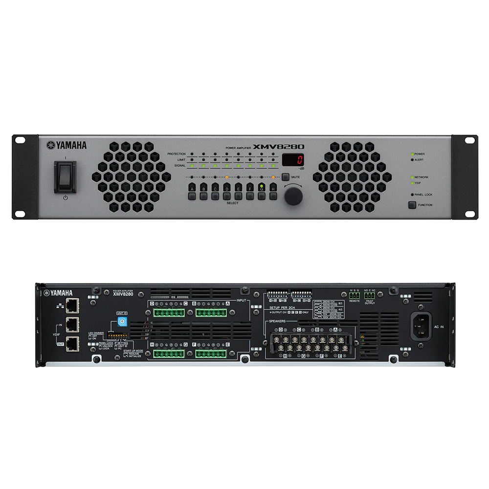 YAMAHA XMV8280 パワーアンプ