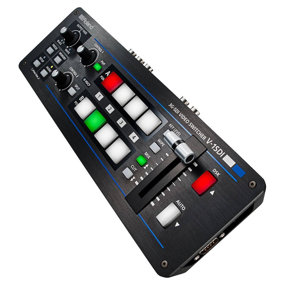 Roland V-1SDI 3G-SDI VIDEO SWITCHER ビデオスイッチャー 全体像