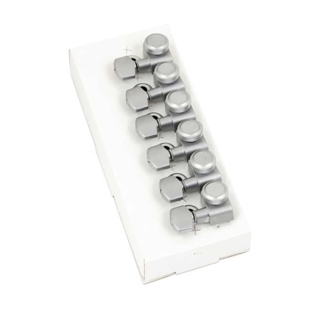 Fender Locking Stratocaster/Telecaster Tuning Machines ブラッシュドクローム ギター用ペグ