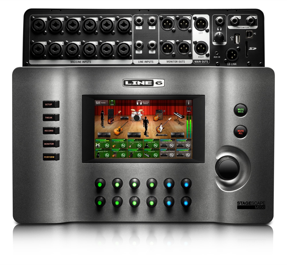 LINE6 StageScape M20D デジタルミキサー