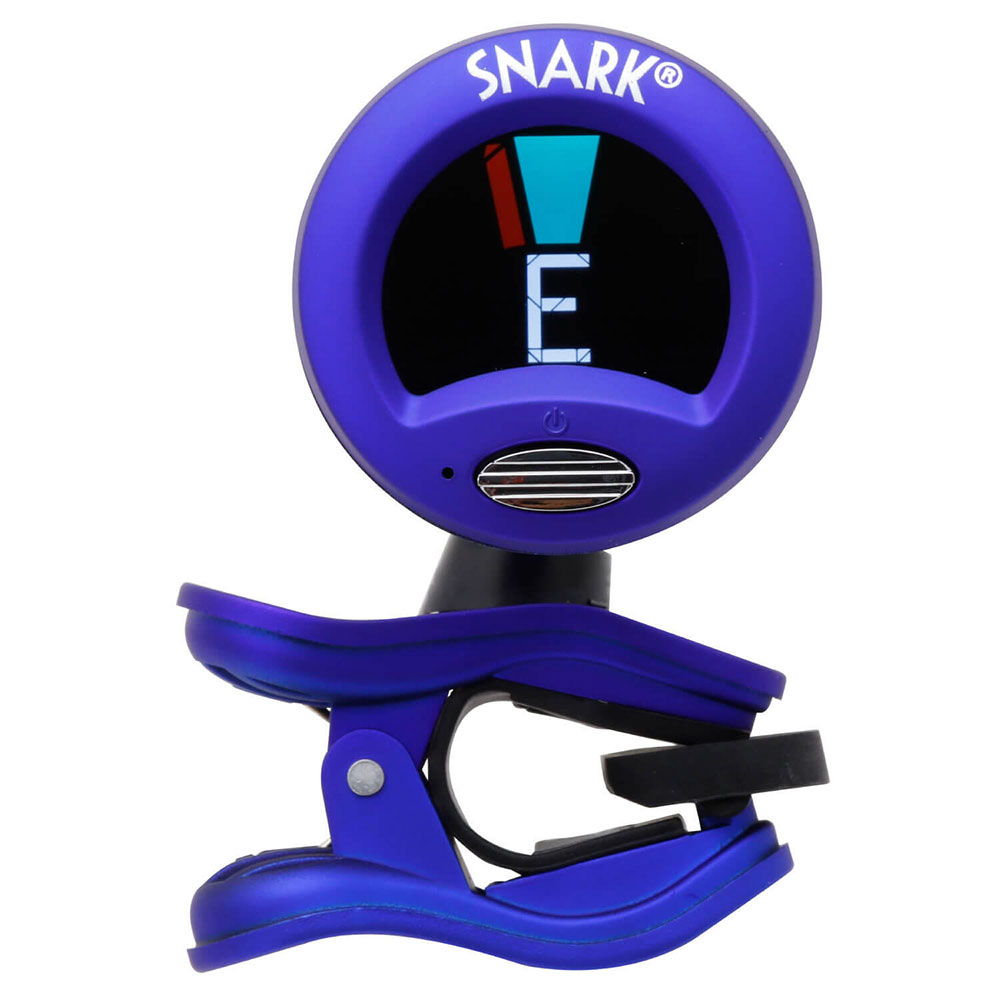 SNARK SN-1X BLUE ギター/ベース用クリップチューナー 正面