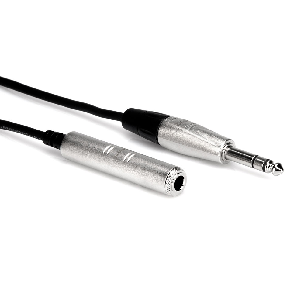 Hosa HXSS-025 7.6m ステレオフォンメス-ステレオフォンオス 延長用 オーディオケーブル