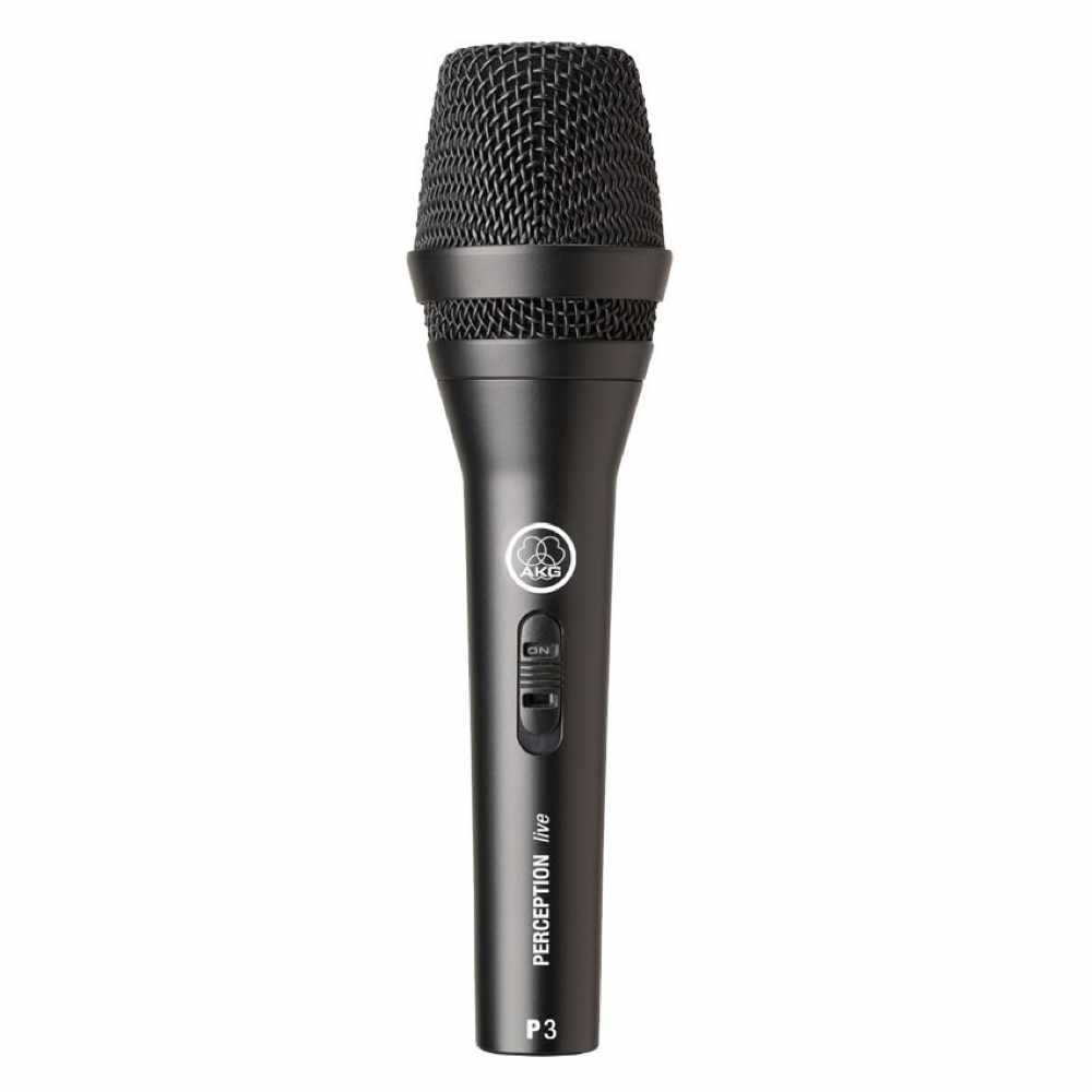 AKG P3 S スイッチ付き ハンドヘルド型 ダイナミックマイク