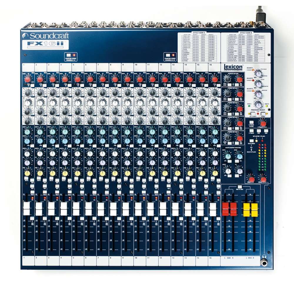 Soundcraft FX16 II アナログミキサー