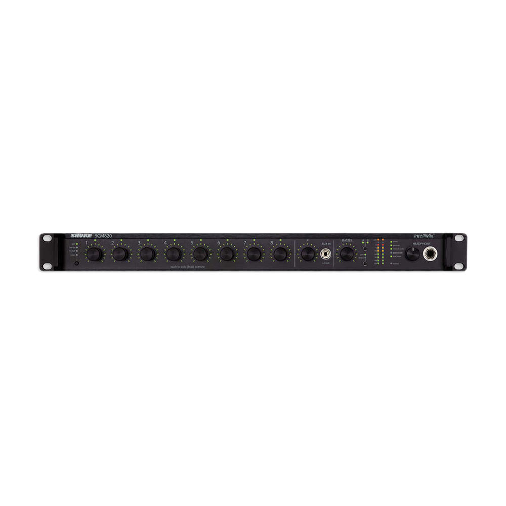 SHURE SCM820J デジタル・オートマチック・ミキサー