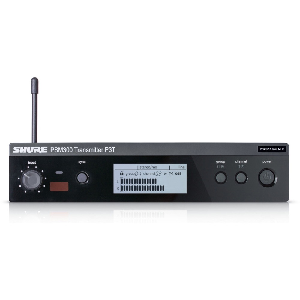 SHURE P3T-M18 ワイヤレスインイヤーモニターシステム PSM300用送信機