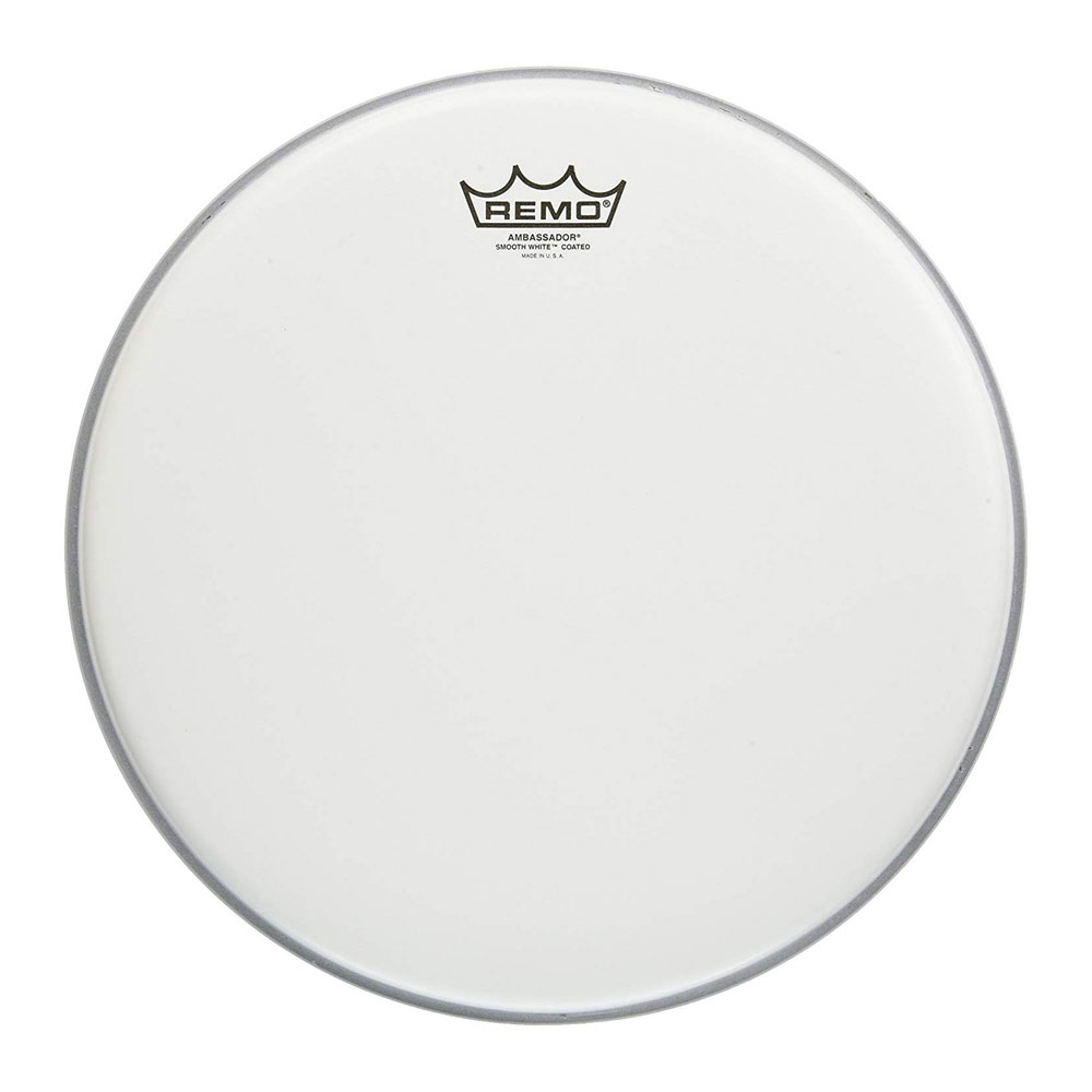 REMO 114BA-JP(日本仕様品)コーテッドアンバサダー 14インチ ドラムヘッド