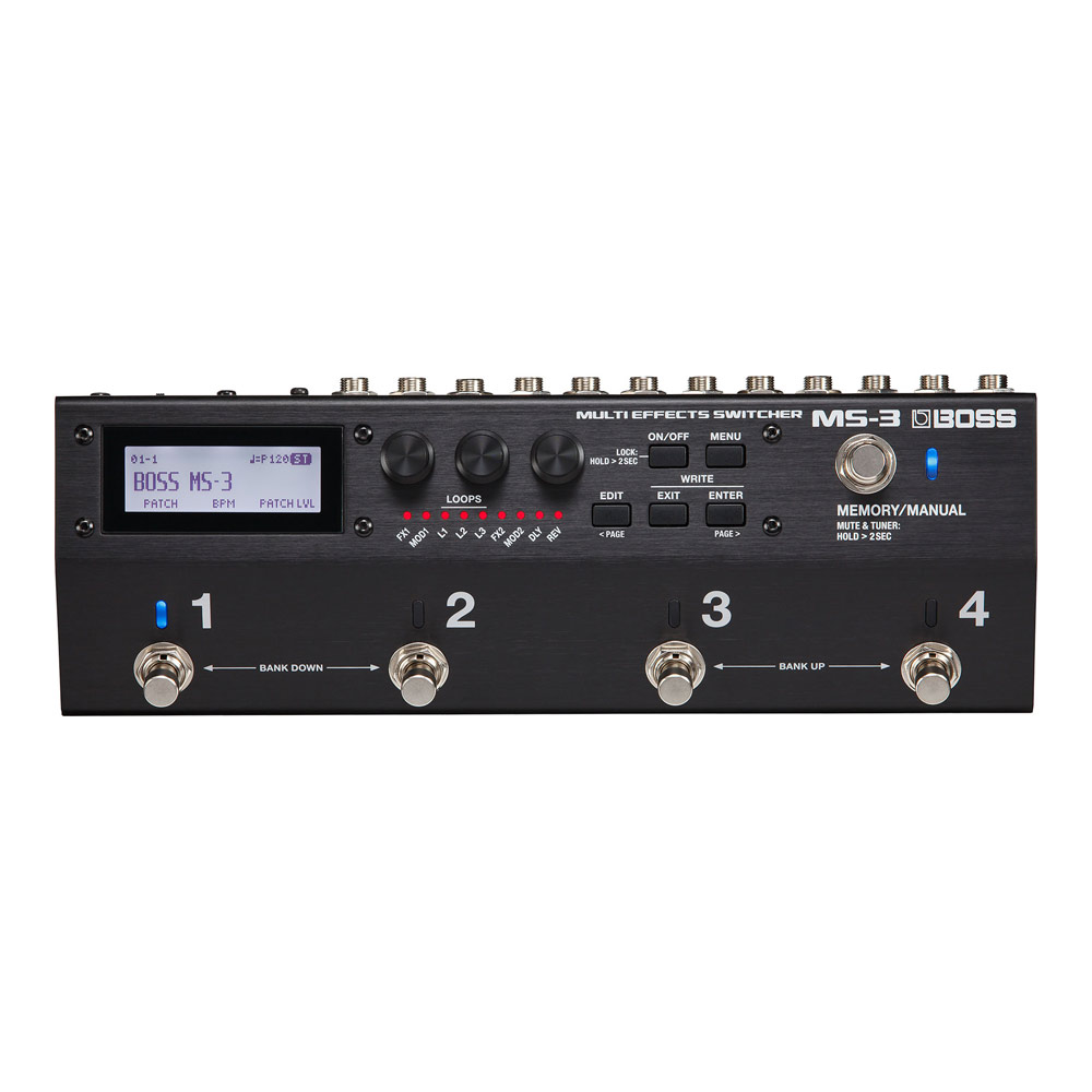 BOSS MS-3 Multi Effects Switcher マルチエフェクター&スイッチャーシステム