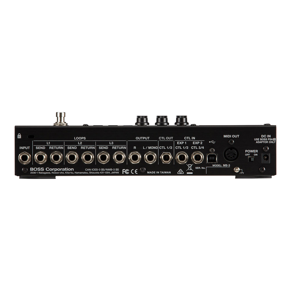 BOSS MS-3 Multi Effects Switcher マルチエフェクター&スイッチャーシステム