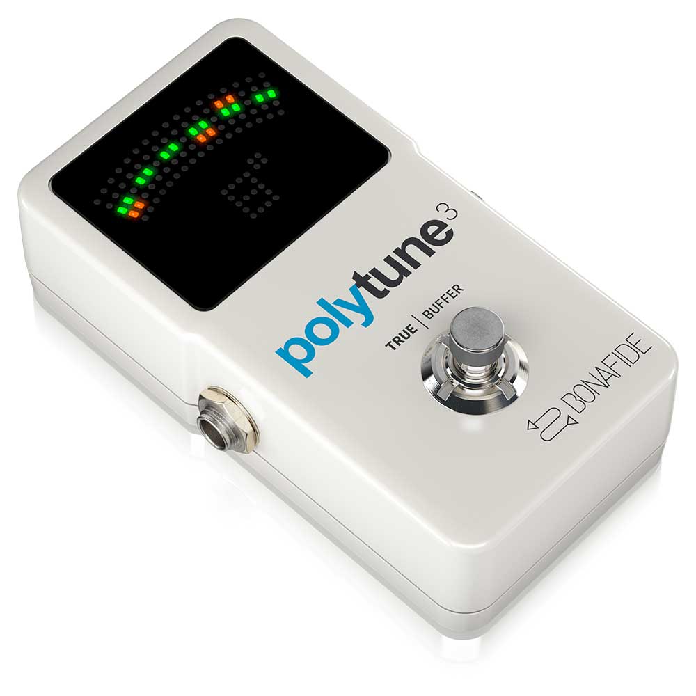 tc electronic PolyTune 3 バッファー内蔵 ポリフォニックチューナー 全体像