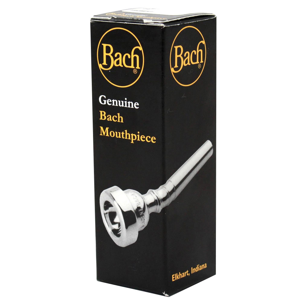 Bach 5C スタンダード シルバープレート SP トランペット用マウスピース トランペット用マウスピース 箱パッケージ 画像