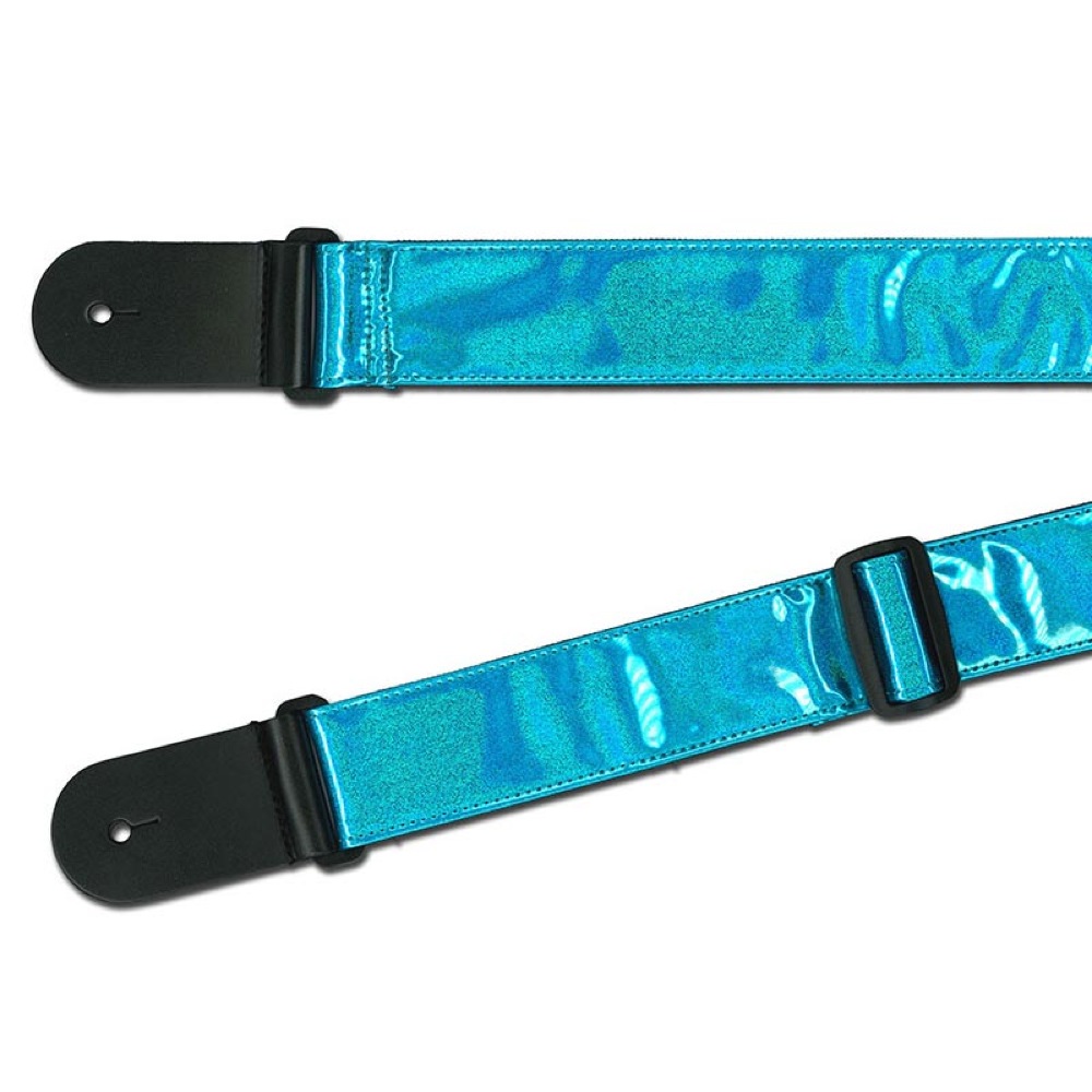 RENEGADE Shiny Vinyl Light Blue ギターストラップ