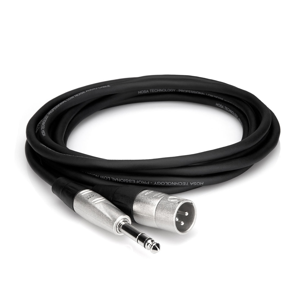 Hosa HSX-005 1.5m ステレオフォンオス-XLRキャノンオス オーディオケーブル