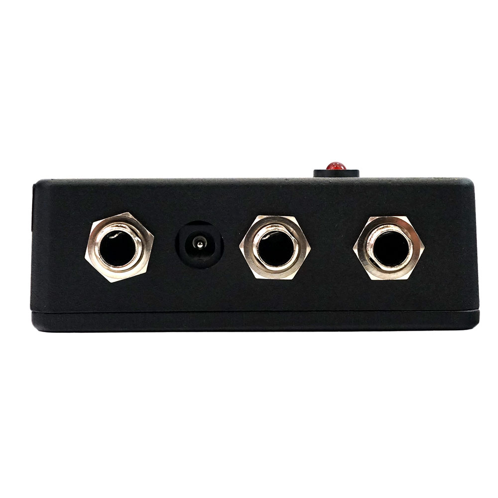 JHS Pedals Buffered Splitter バッファーボックス ギターエフェクター ジェイエイチエスペダル 入出力端子部画像