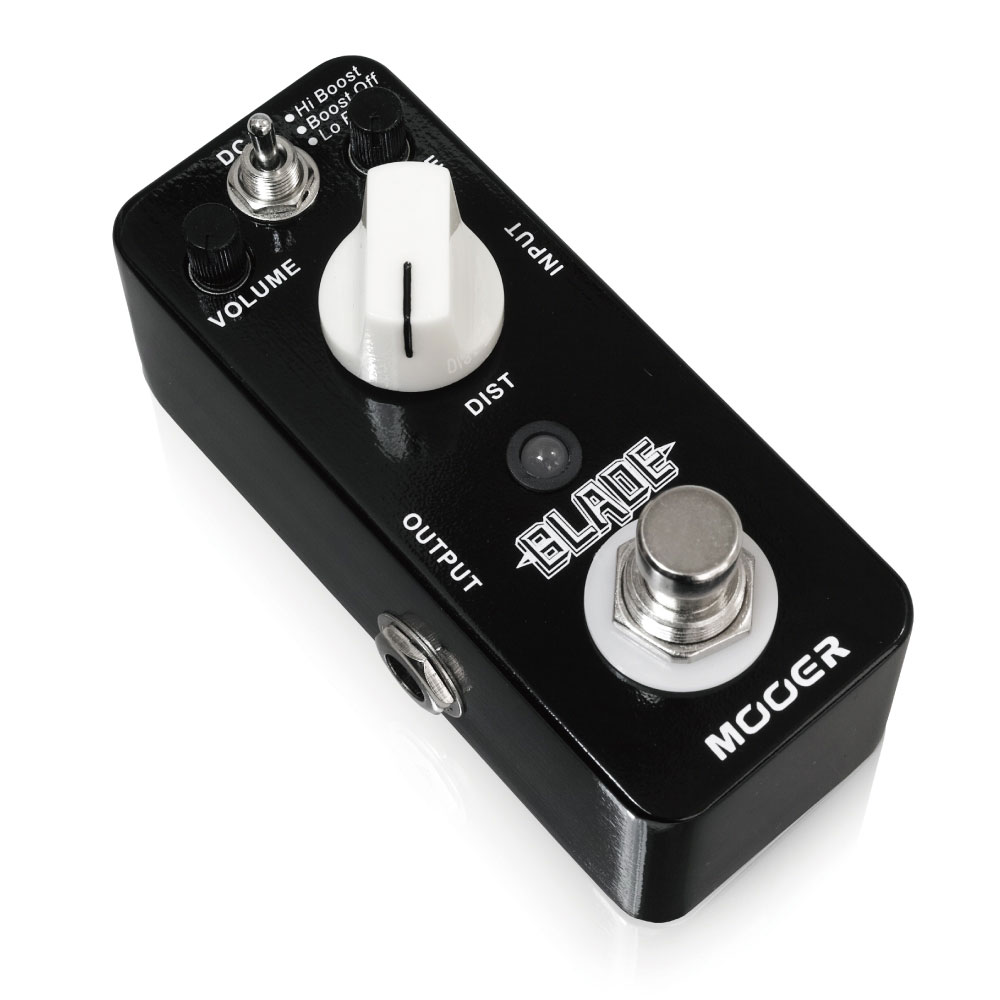 Mooer Blade ディストーション エフェクター 全体像