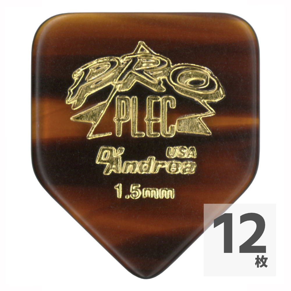 D’Andrea Pro Plec PRO-330 ギターピック 12枚入り