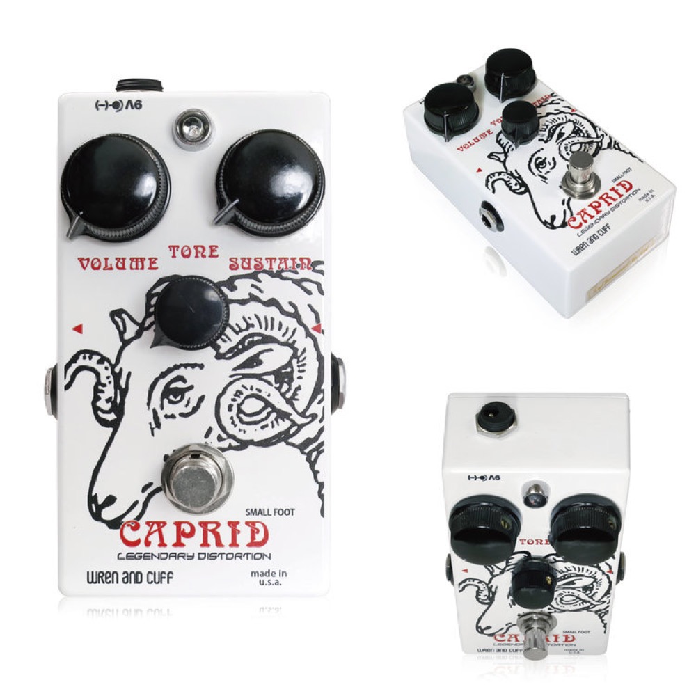 Wren and Cuff Caprid Small Foot ファズ エフェクター