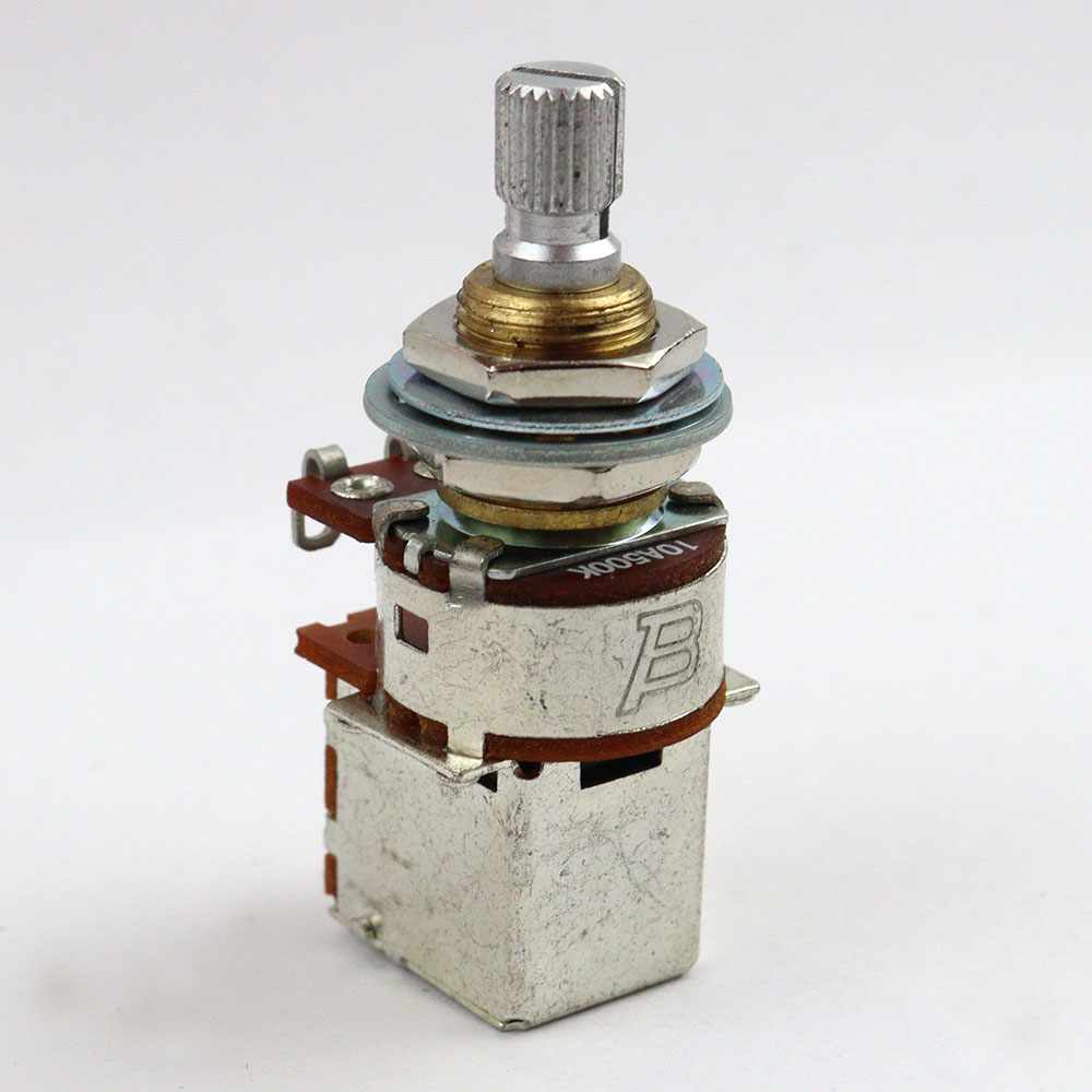 SONIC FT-06 FULL-UP TONE POT 500KΩ Push-Pull Aカーブ インチサイズ スイッチ付きポット 背面画像