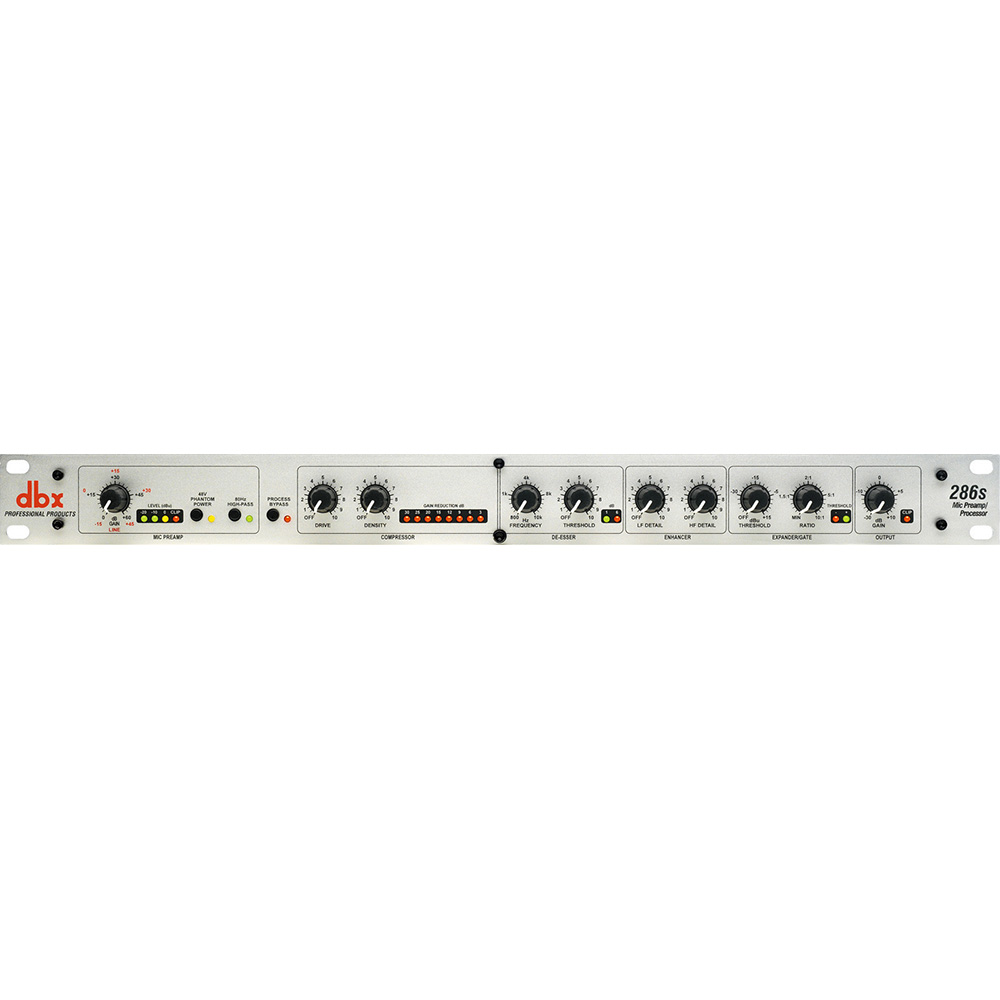 dbx 286s チャンネルストリップ