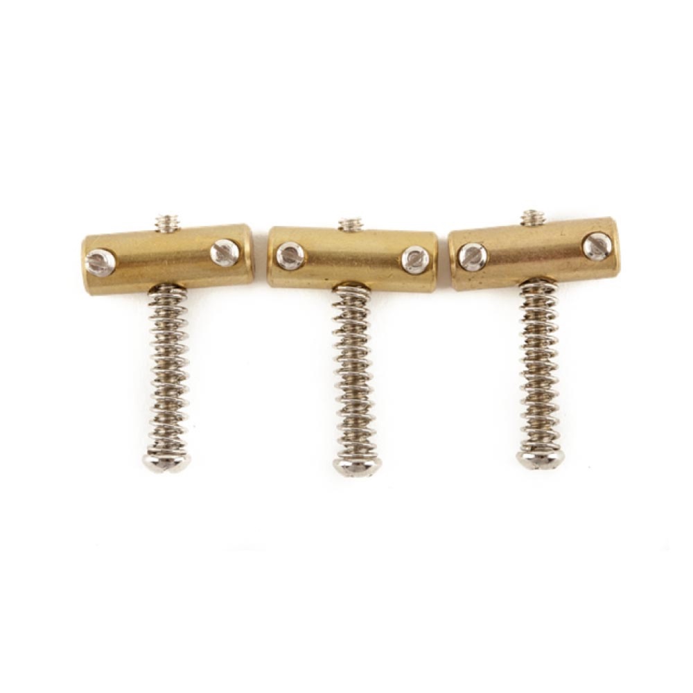 Fender American Vintage Telecaster Bridge Saddles Brass テレキャスター ブリッジサドル
