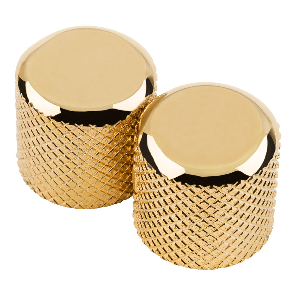 Fender Telecaster Precision Bass Dome Knobs Gold コントロールノブ