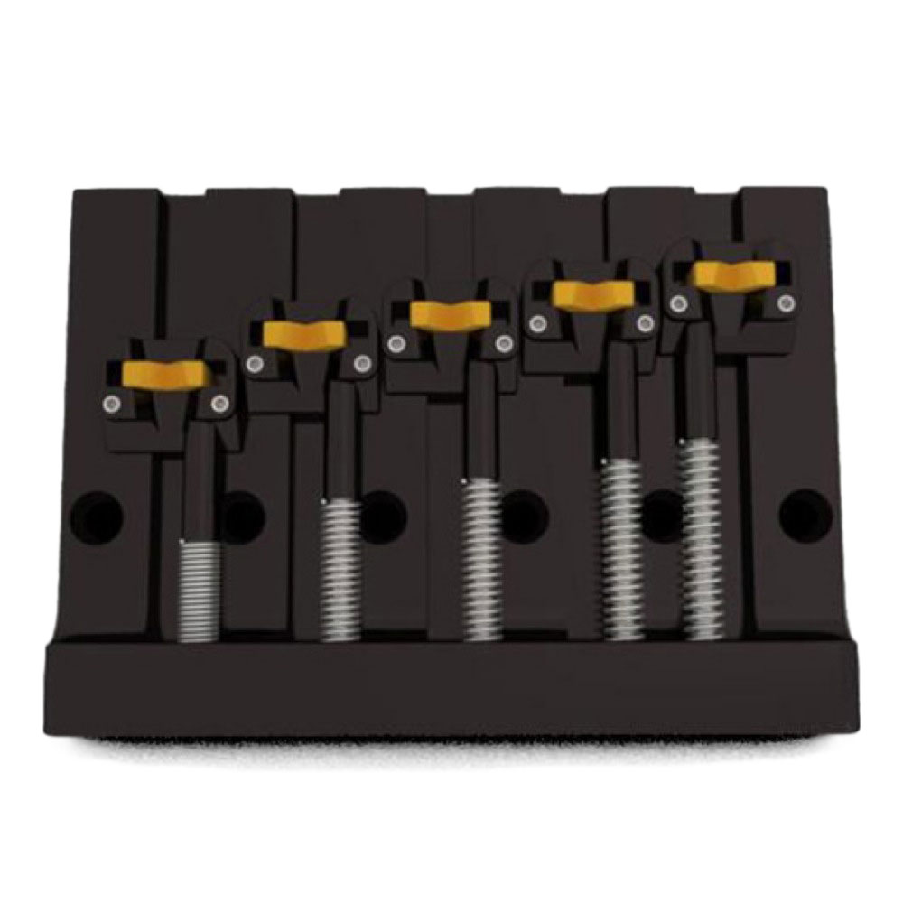 HIPSHOT 5 String KickAss Bass Bridge Black 5弦ベース用ブリッジ