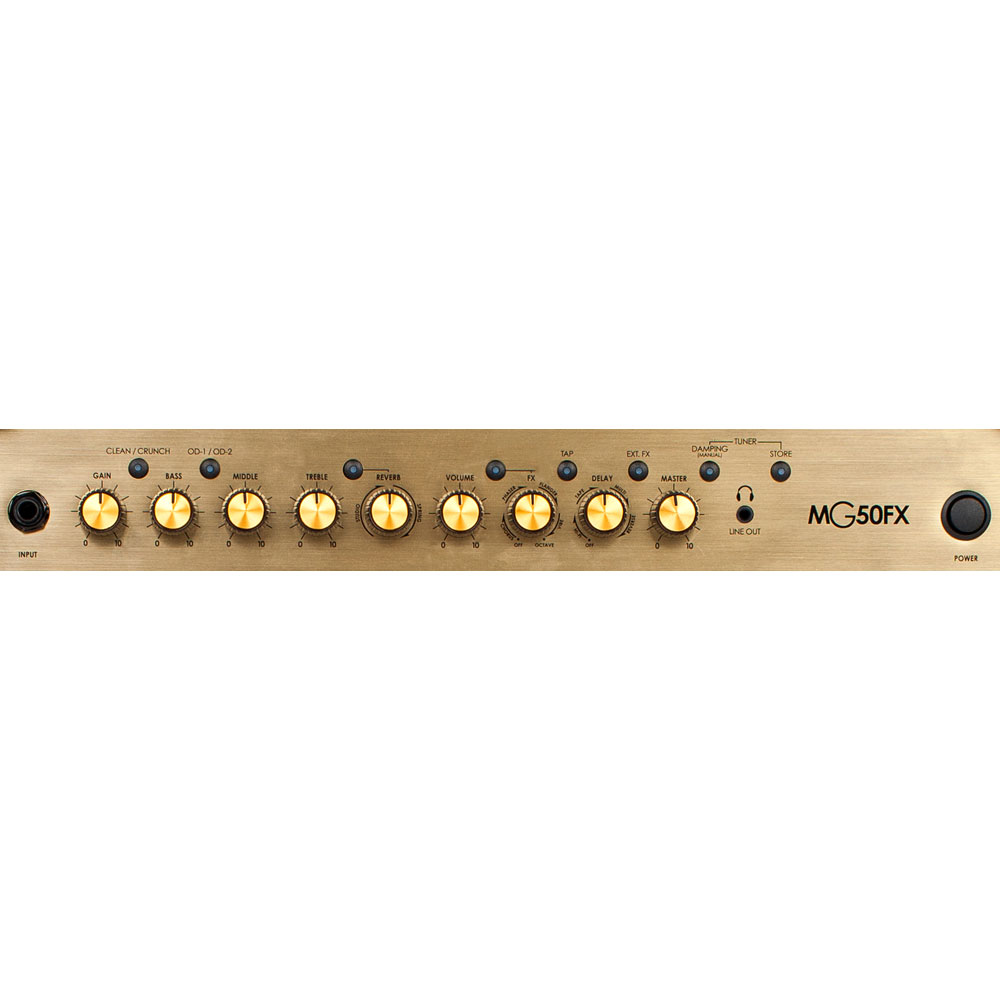 MARSHALL MG50FX ギターアンプ コンボ コントロールパネル