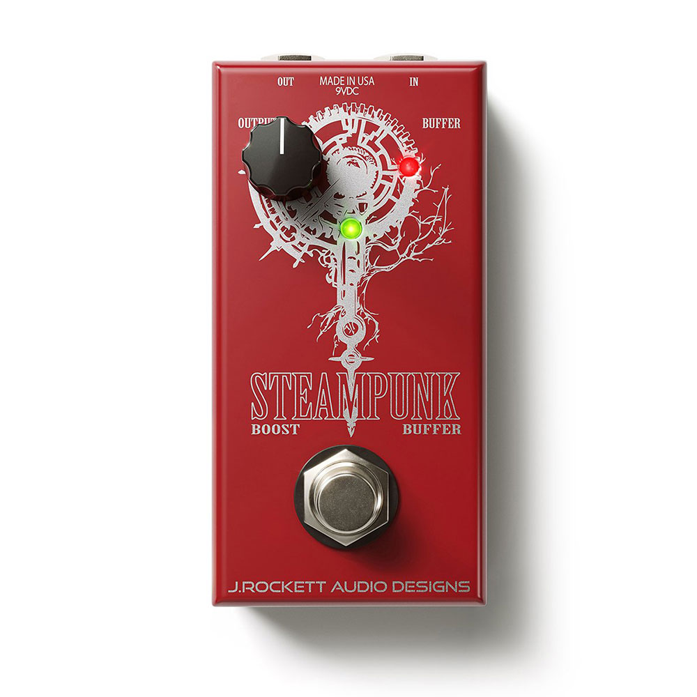 J Rockett Audio Designs (JRAD) Steampunk Boost/Buffer バッファー ブースター エフェクター