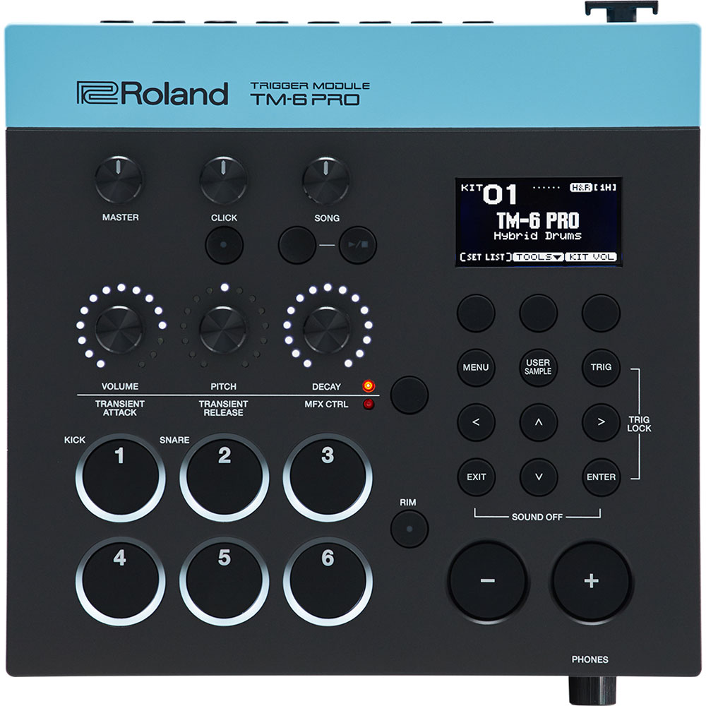 ROLAND TM-6 Pro Trigger Module ドラムトリガー音源 ハイブリッドドラム構築に