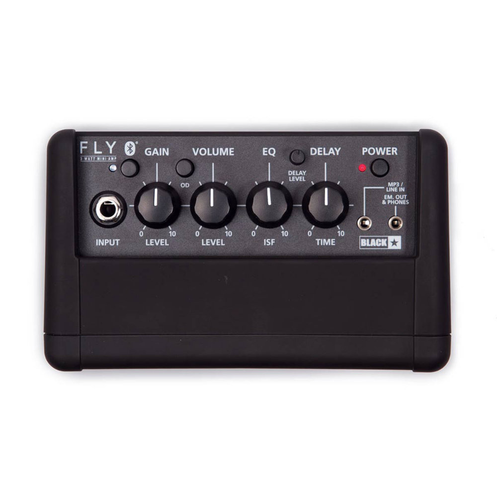 BLACKSTAR FLY 3 Bluetooth ミ二ギターアンプ ブルートゥース機能搭載 コントロールパネル
