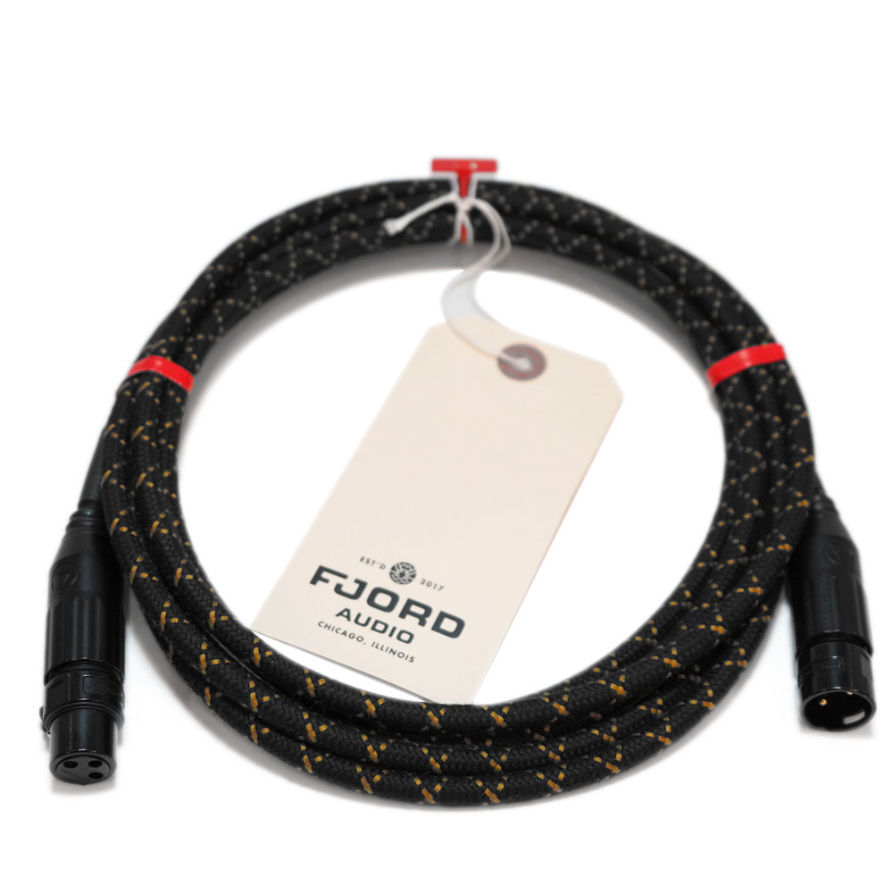 Fjord Audio Fjord XLR Muscle Shoals Gold 3.0m マイクケーブル