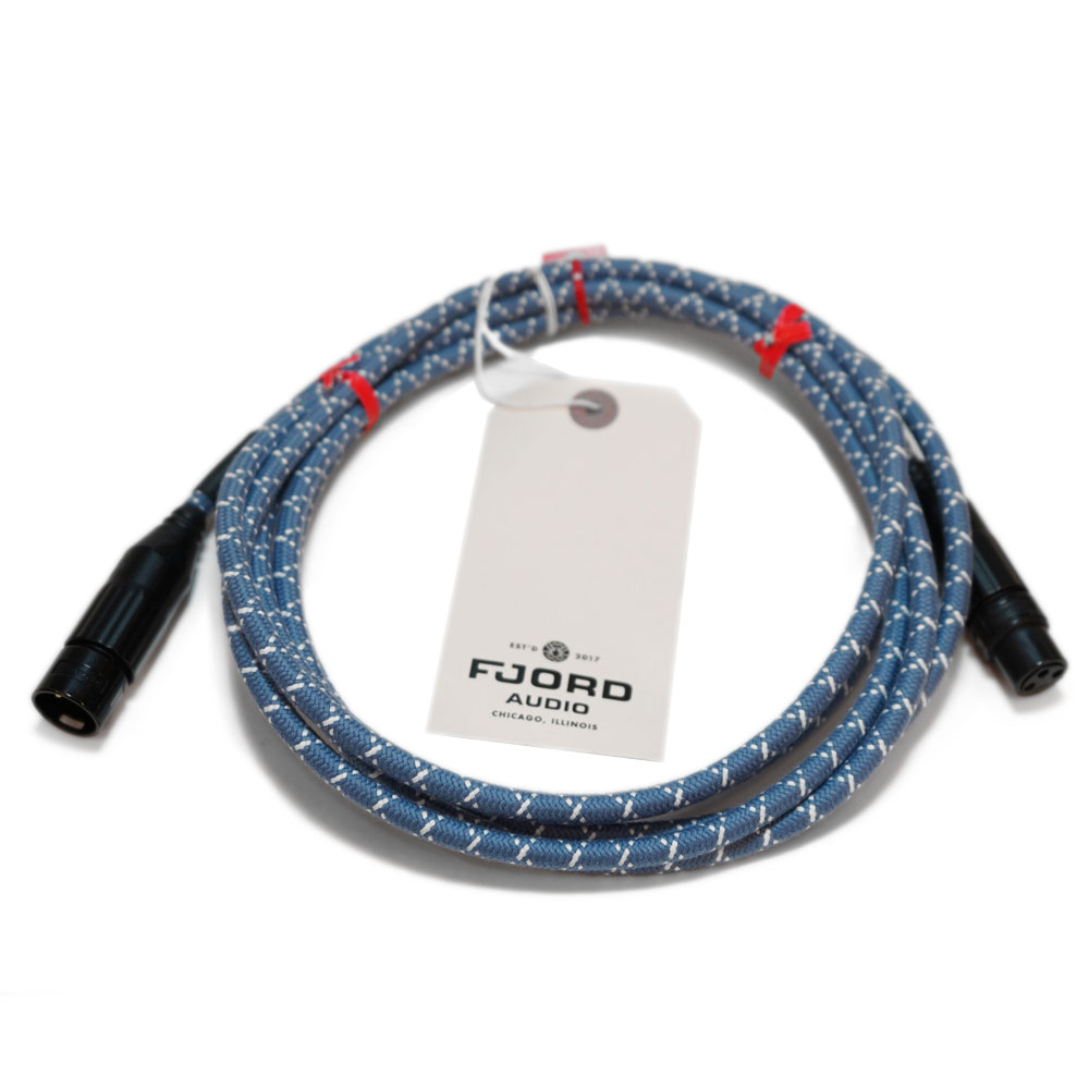 Fjord Audio Fjord XLR Ocean Way Blue 6.0m マイクケーブル